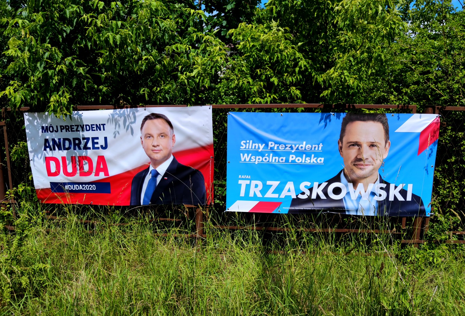 Duda i Trzaskowski