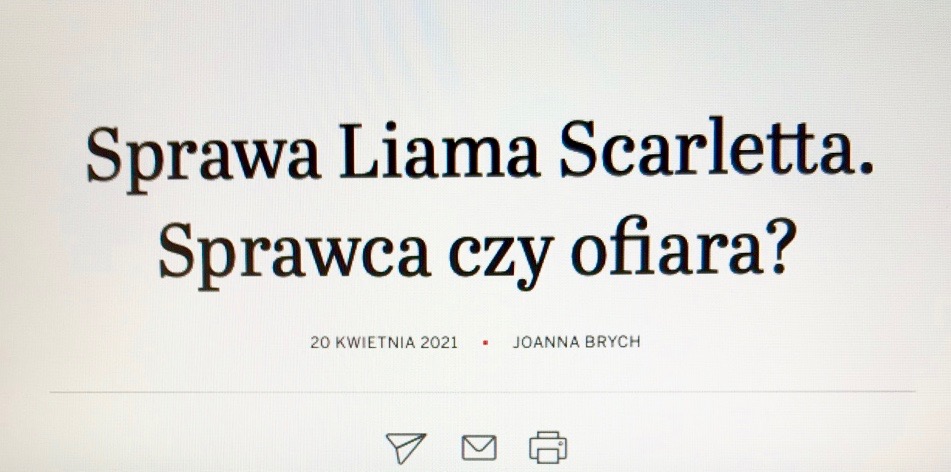 Sprawa Liama Scarletta
