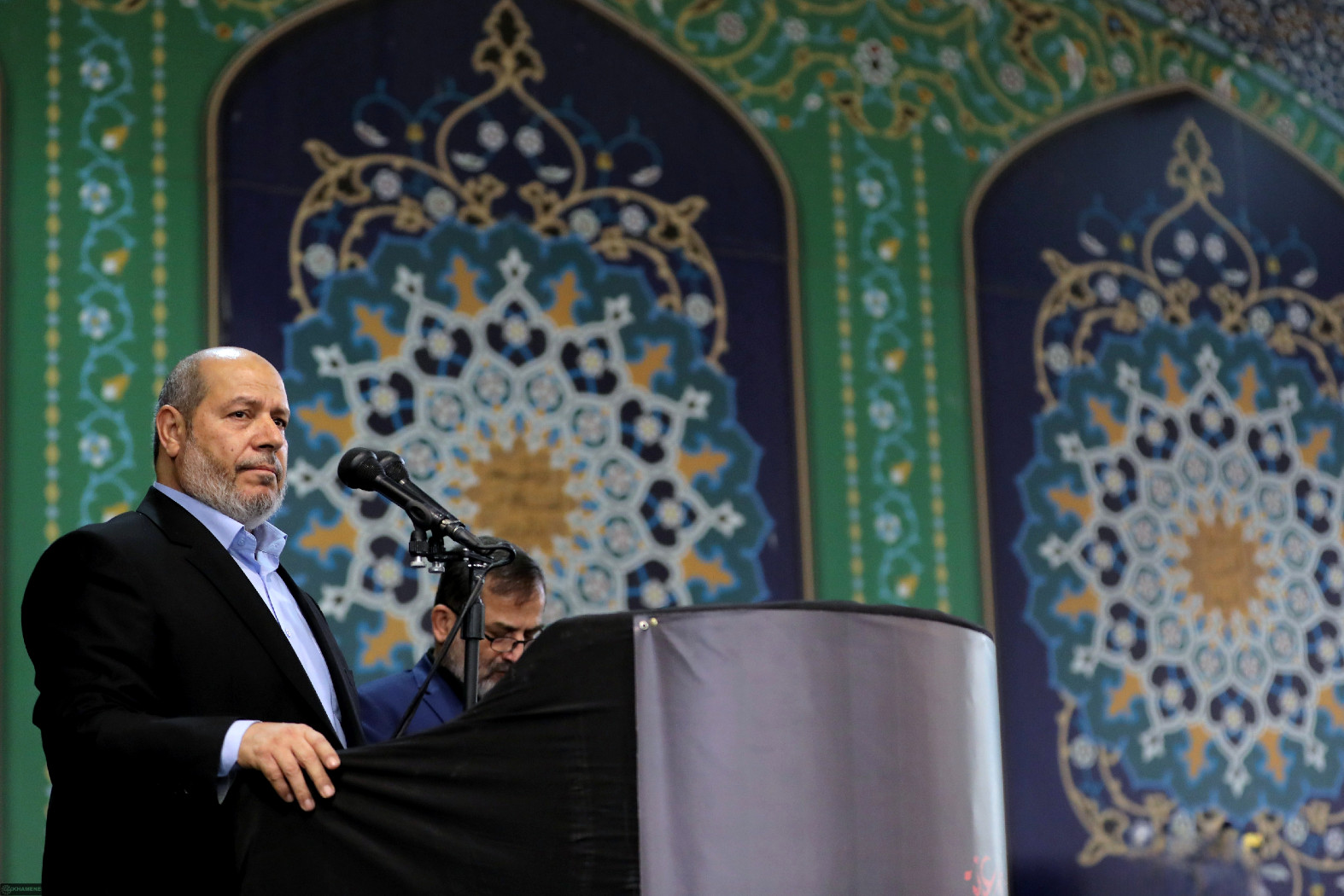 Chalil al-Hajja, fot. khamenei.ir, Wikipedia CC by 4.0.